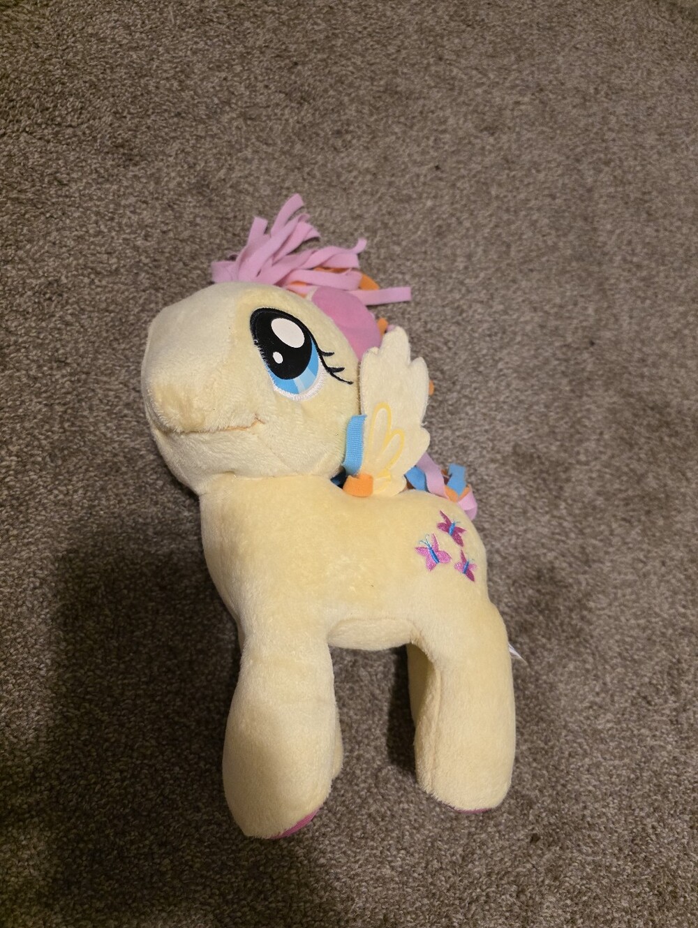 My Little Pony 2014 Edition Of Fluttershy Plush Pony Toy - Picture 4 of 9